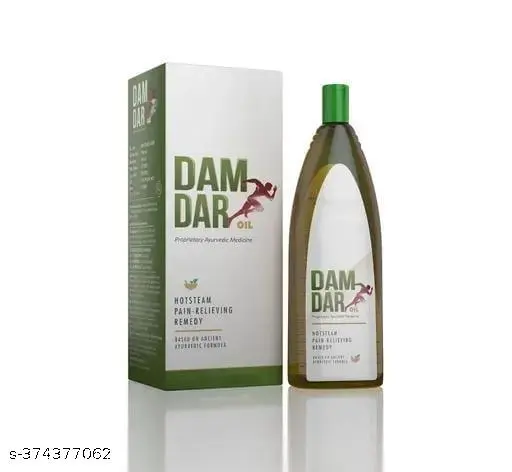 Damdar Oil Pack: Natural Pain Relief with Herbal Smoke Oil