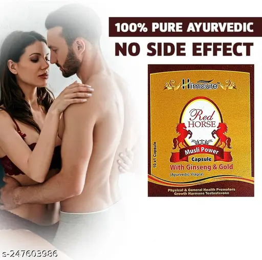 Musli power capsule Sexual arousal pills for men & women(10 Capsules)