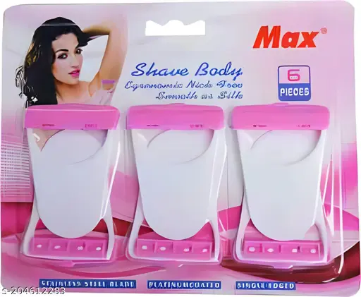 Max Body Razor Shave Smooth as Silk 6 pcs