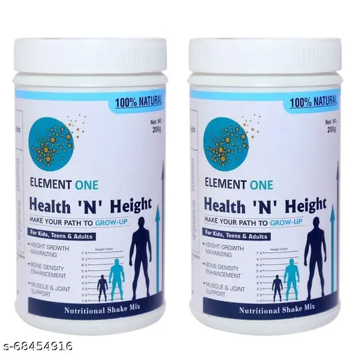 Health n Height: Ayurvedic Herbal Nutrition for Growing Kids with Prebiotics