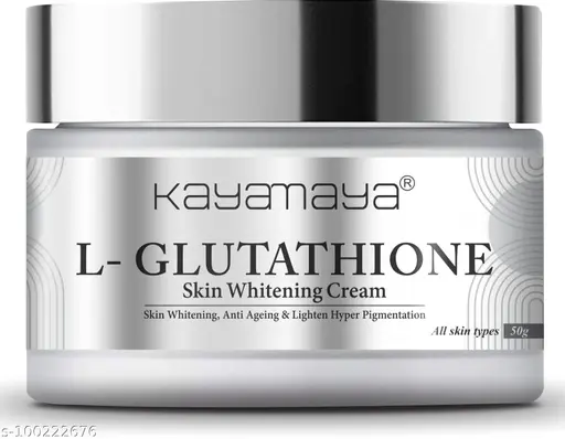 Kayamaya L- Glutathione Face Cream for Skin Whitening, Brightening & Anti Ageing (50 g)
