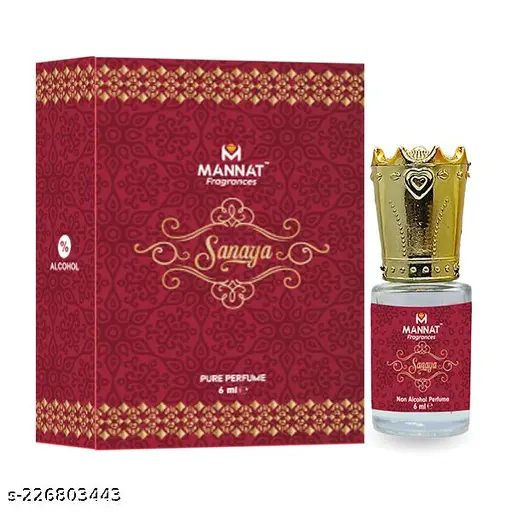 Sanaya Attar, Concentrated Pure Perfume Oil 6 ML Roll On, Long Lasting Attar For Men & Women (Unisex), Long Lasting Fragrance, Attar Perfume, Pocket Perfume, Shanaya Attar, Shanaya perfume, Ittar, Ettar, Itar, itr, Floral Attar, perfume