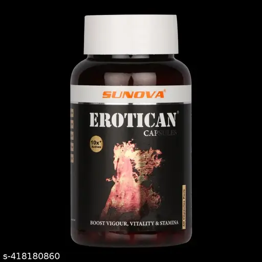 Erotican Capsules with Shilajit to Boost Strength and Stamina, 60 Capsules