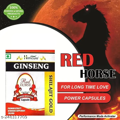 Ginseng shilajit capsule Sexual arousal pills for men(10 Capsules)