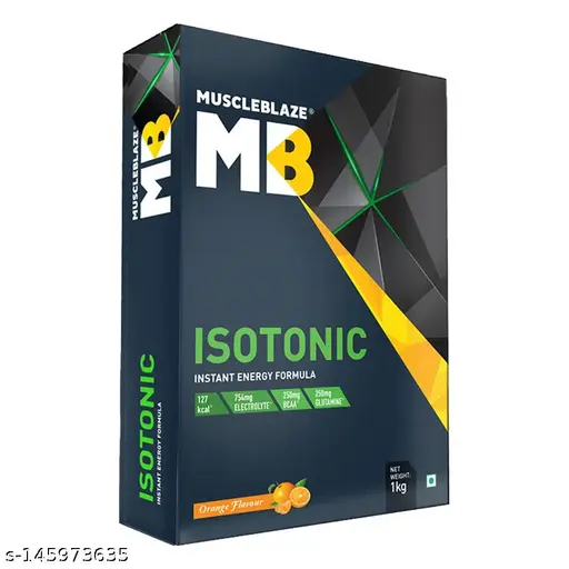 MuscleBlaze Isotonic Instant Energy Formula, 1 Kg/2.2 lb Orange