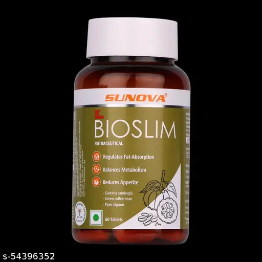 Sunova Bioslim with Garcinia Cambogia Extract, 60 Tablets