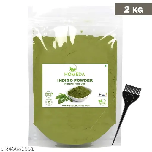 Organic Indigo Powder for Black Hair (2 Kg / 2000 grams)
