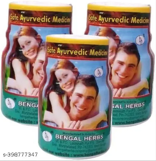 BENGAL HERBS Extra Energy Capsule (Pack Of 3)