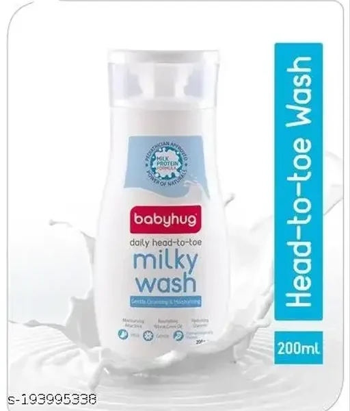 Babyhug Daily Head to Toe Milky Wash (200ml)