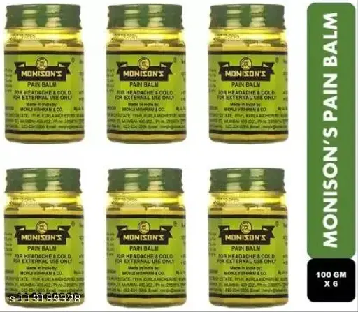 MONISONS PAIN BALM: Ayurvedic Relief for Aches and Pains