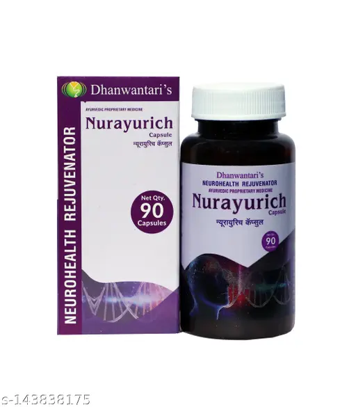 Dhanwantari Nurayurich: 90 Capsules for Enhanced Health and Well-being