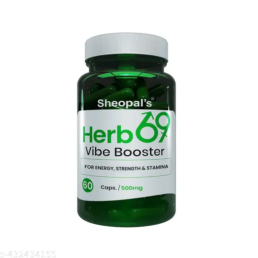 Sheopals Herb 69: Boost Energy, Stamina, and Strength for Men with Ashwagandha and Shatavari