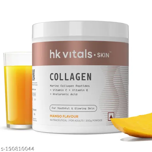 HealthKart HK Vitals Skin Radiance Collagen Powder: Marine Collagen for Glowing Skin