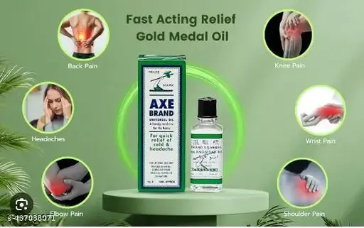 ARM Universal Oil: Quick Relief for Cold, Headache, Blocked Nose, Insect Bites (3ml)